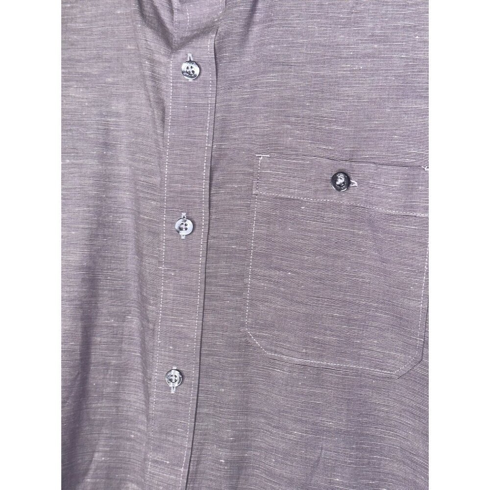 Travis Mathew Studebaker Regular Fit Short Sleeve Shirt Purple Men's Large - Picture 4 of 12